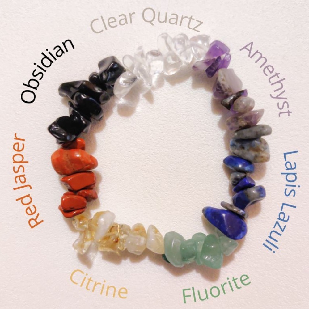 7 Chakra Healing Gemstone Bracelet